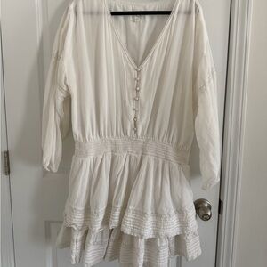 Aerie Summer Linen Dress